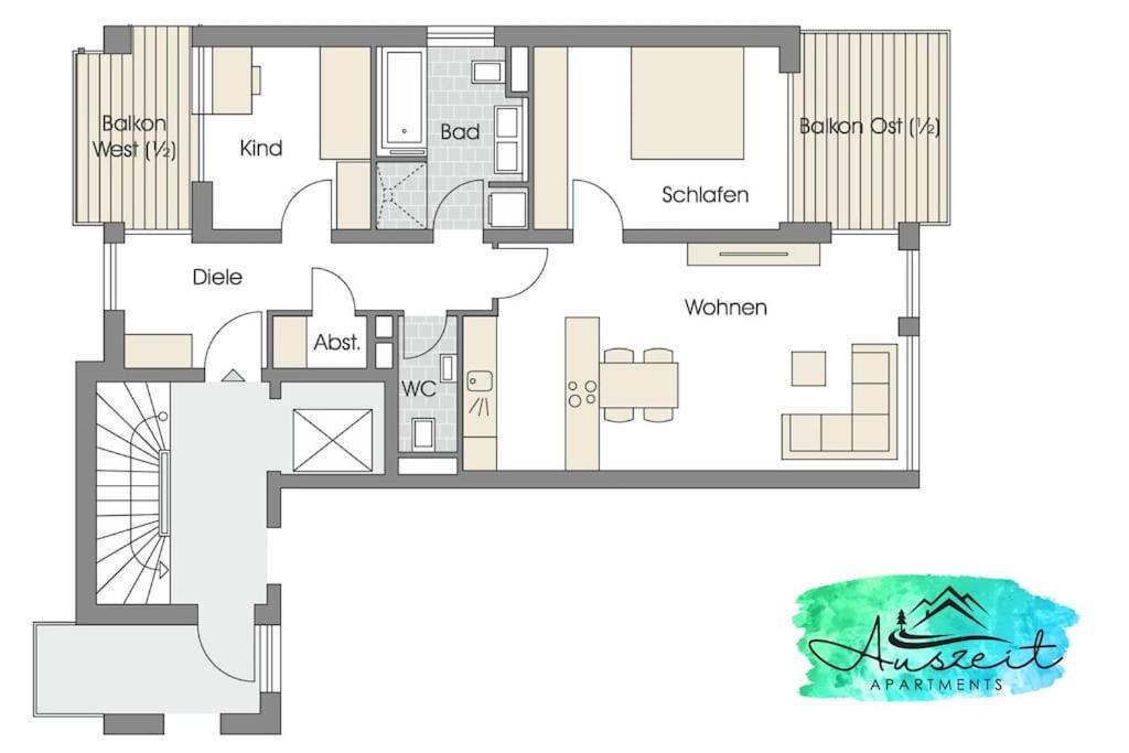 Auszeit Apartment Deluxe FDH Exteriör bild
